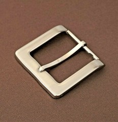 New 1 1/2&Prime; pin buckle(#56) man/women brushed nickel finish jean casual USA