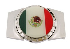 Mexico Flag Mexican Country Belt Buckle Western Cowboy Cowgirl Rodeo Mens Womens