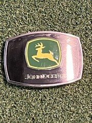 John Deere Enameled Belt Buckle Black/Green – Western Express Inc,