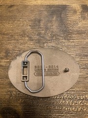 WILD WELL CONTROL Oil Field Belt Buckle – Solid Bronze –
