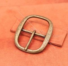 40mm Men Quality Heavy Antique Brass Leahtercraft Center Bar Jeans Belt Buckle