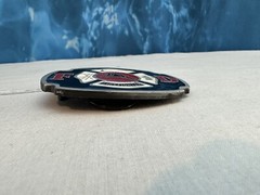 Buckle Bakery Fire Fighter Enamel Belt Color Buckle 1670 Made in USA