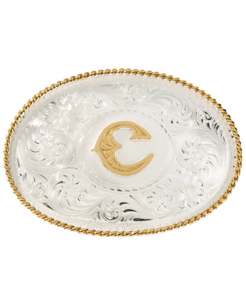 Montana Silversmiths Initial "C" Buckle – 700C