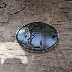 Copper Rose Belt Buckle – Western Cowboys Belt Buckle – Mens Womens Belt Buckle