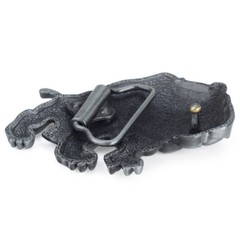Bulldog Belt Buckle Western Cowboy Native American Motorcyclist (BDG-02)