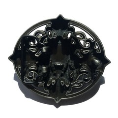 Lion Head Belt Buckle Western Cowboy Native American Motorcyclist (HLN-02-S)