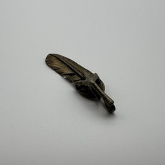 Brass Feather Pendants For Decoration #SALES lot