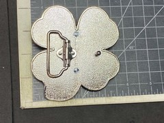 Lucky four leaf clover shamrock novelty bottle opener belt buckle
