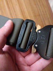AustriAlpin Cobra Belt Buckle And Belt 48 Inches Military