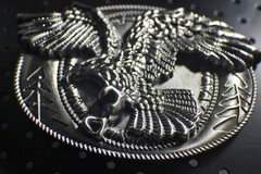 Classic Soaring EAGLE ` Full Metal BELT BUCKLE COUNTRY Western ** USA seller