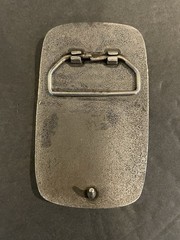 Jack Daniels Old No 7 Belt Buckle Silver Tone Metal With Logo Men&rsquo;s