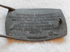 Vintage 1976 American Revolution Bicentennial Belt Buckle