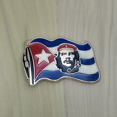 NEW! CUBAN FLAG CHE GUEVARA METAL BELT BUCKLE HEBILLA BANDERA CUBANA #143