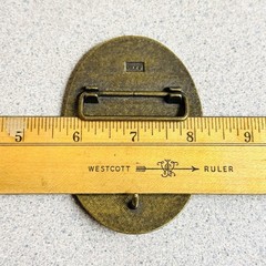 Antique Car Avon Vintage Model T Brass Automobile Vehicle Belt Buckle