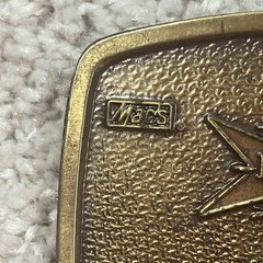 Vintage NAPA Blue Max Belt Buckle Limited Edition Mac&rsquo;s Pour le Merite Brass