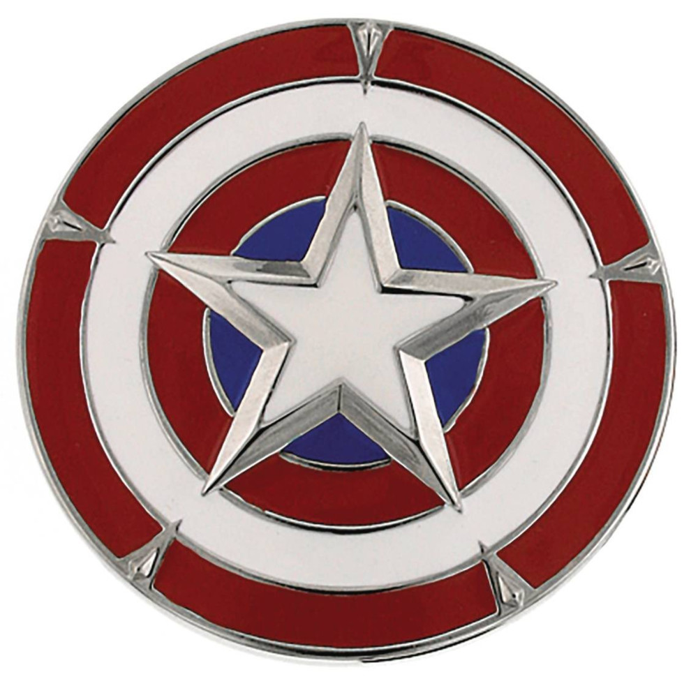 CAPTAIN AMERICA Marvel Comics Licensed Belt Buckle – Makes a great gift!
