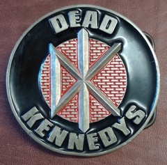 Dead Kennedys Belt Buckle Punk 2005 – Crass NOFX Circle Jerks