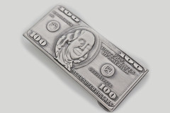 Money $100 Bill Dollar Sign Belt Buckle Cosplay Halloween Costume Party New Men