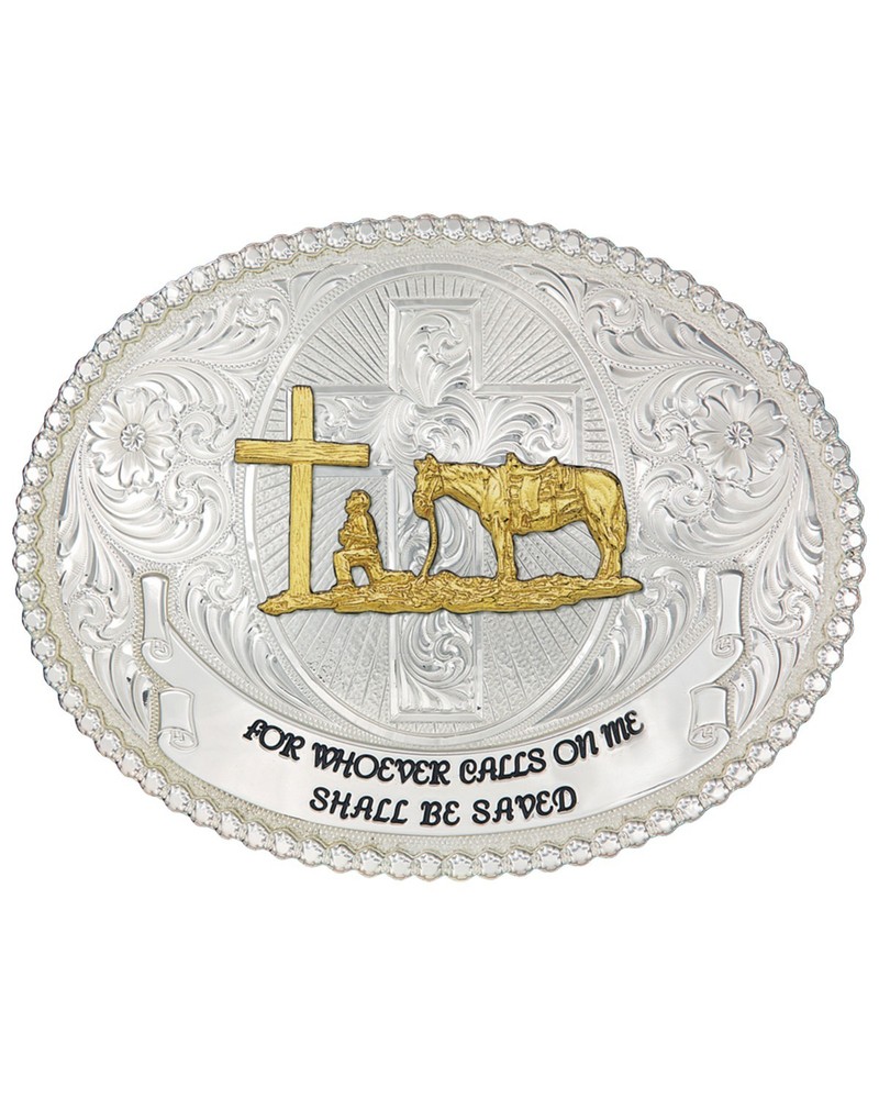Montana Silversmiths Men&rsquo;s Men'S Faith And Wisdom Christian Cowboy –