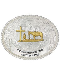 Montana Silversmiths Men&rsquo;s Men'S Faith And Wisdom Christian Cowboy –