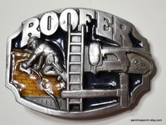 Vintage Buckles for Fire Fighter, Mechanic, Welder, Trucker, carpenter, Roofer