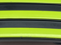 Original Adidas Neon Green & Black Golf Trophy Three 3 Stripe Enamel Belt Buckle