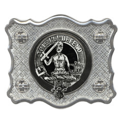 Art Pewter MacFarlane Clan Crest Belt Buckle Buckle-C57 Scottish