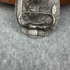 Vtg 1991 Siskiyou Buckle Co Grizzly Bear Claws Pewter Belt Buckle V-92 USA