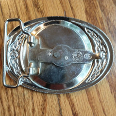 Western Style Made in Mexico Longhorn Belt Buckle Imperial Hebillas