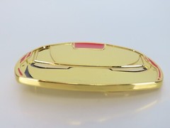Iron Man Helmet Gold Tone Belt Buckle 2010 Marvel Comics