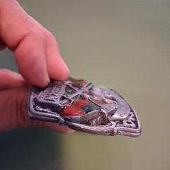 AMERICAN BY BIRTH SOUTHERN BY THE GRACE OF GOD Belt Buckle berganot made in usa