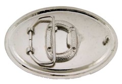 Hecho en Mexico Bottle Opener Belt Buckle Mexican Men Women Western Silver Metal