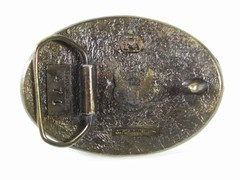 1980 Duck In Flight Solid Brass Belt Buckle By GREAT AMERICAN BUCKLE CO 52316