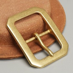 Solid Brass Belt Buckles Tongue Pin Belt Buckle Fits For 1.5 INCHES Belt Gift