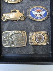 Lot of 8 Various Beltbuckles