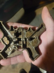 Skull Belt Buckles gothic tribal mens western metal fashion cowboy new women gun