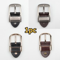 1pc Mens Faux Leather Belt Buckle Alloy Pin Buckle Replacement Belt Head Classic