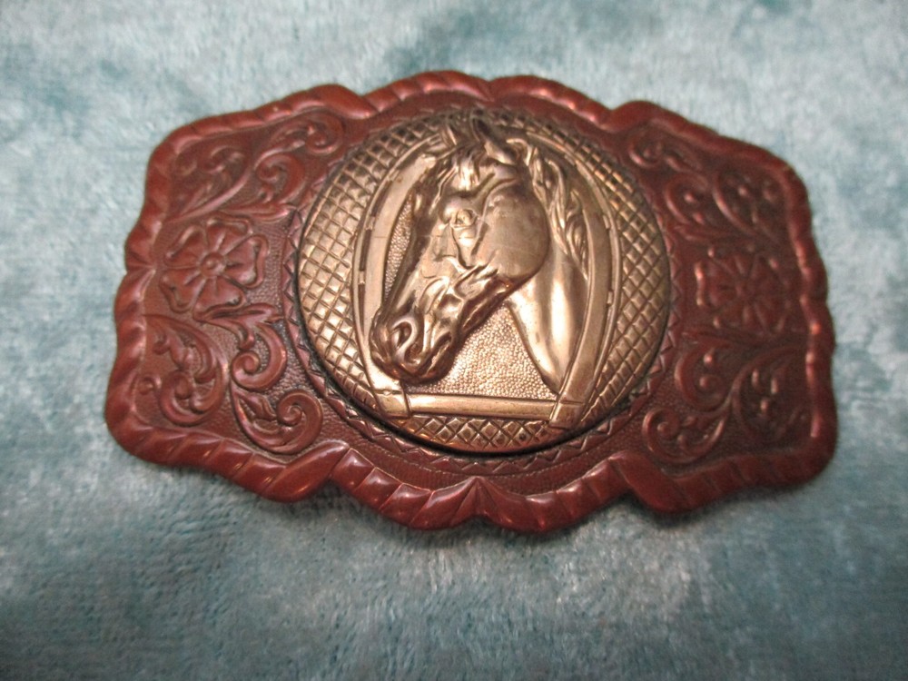 Copper Bell Westren Belt Buckle