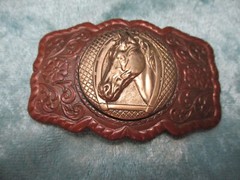 Copper Bell Westren Belt Buckle