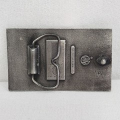 Belt Buckle – Legendary Buckles Jimm Watson 1974 Statler Brothers (some wear)