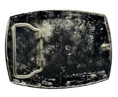 Red White Blue Stars Horse Shoe Belt Buckle Metal New