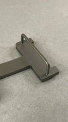 Glossy Black H Buckle 40mm 1.5` Black Hardware Belt Buckle