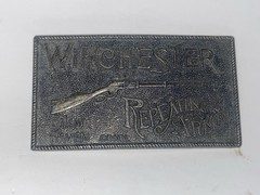 VINTAGE WINCHESTER REPEATING ARMS BELT BUCKLE LEWIS BUCKLES 🌺🌺