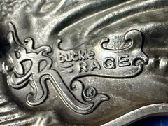 Chinese Dragon Head Strength, Wisdom, Protection Buckle Rage Belt Buckle