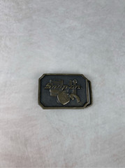 Vintage Snap On Tools Belt Buckle, Solid Brass, Made in USA, BTS SPP-513