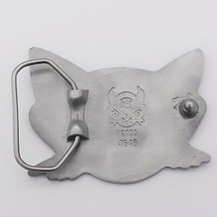 Black Cat Cartoon Anime Novelty Gift Belt Buckle (New)