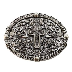 Cowboy Relief Belt Buckle Metal Belt Buckle for DIY Waist Belt Replacements