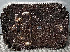 Long Horn Bull Western Cowboy Belt Buckle Hebilla Vaquera Con Toro