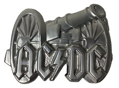 Brand New AC/DC Cannon Logo Rock Band Licence Belt Buckle