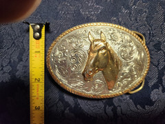 Belt Buckle – Vintage – horse head